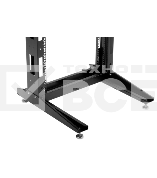 Стойка телекоммуникационная универсальная ЦМО 33U однорамная,цвет черный (СТК-33-9005) (1 коробка)