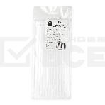 Хомуты-липучки на основе ленты Velcro® VT-200x11WT  200 x 11 мм, черные (12 шт.), фото 1