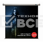 Экран Pro 180x180см Motoscreen 1:1 настенно-потолочный(моторизованный) 100' фибергласс, серый корпус, фото5