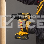 Дрель-шуруповерт аккумуляторная Denzel BLDL-IB-18-02, 18В, 2 АКБ, Кейс, фото11