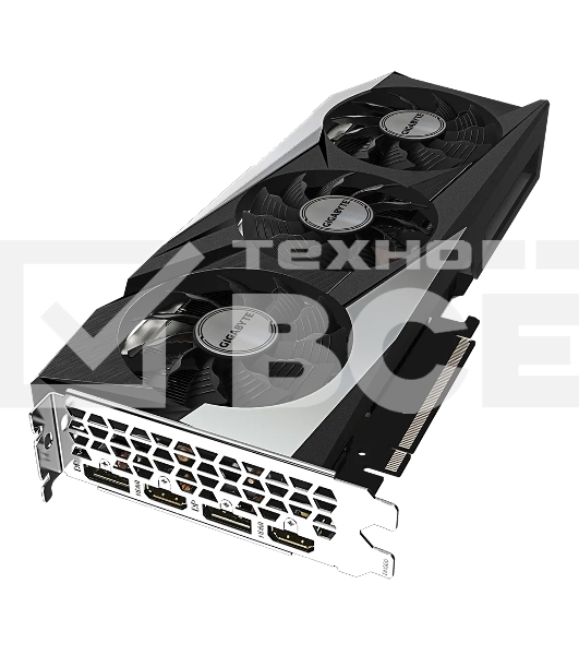 Видеокарта Gigabyte GV-N3060GAMING-12GD PCI-E 4.0 192bit GDDR6 1837/15000 HDMIx2 DPx2 HDCP Ret