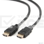 Кабель Filum HDMI 1.8 м., ver.2.0b, медь, черный, разъемы: HDMI A male-HDMI A male, пакет. FL-C-HM-HM-1.8M (894139), фото 1
