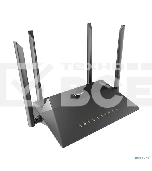 Беспроводной двухдиапазонный гигабитный маршрутизатор D-Link DIR-853/URU/R3A AC1300 Wave 2 с поддержкой технологии MU-MIMO, 3G/LTE и USB-портом 3.0