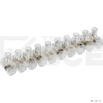 Зажим винтовой концевой изолированный КЗВИ IEK UZVK-025-10 2,5мм2 (10x1) IEK, фото 1