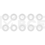 Кольцо газовой линзы для TIG горелки тип 26, 10 шт  Denzel, фото7