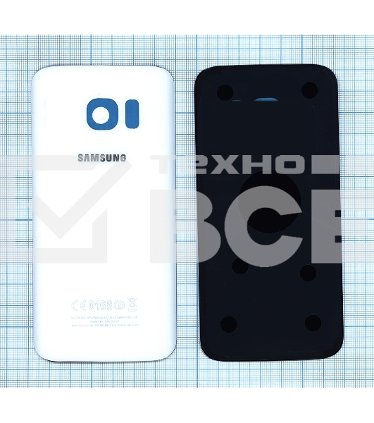 Задняя крышка для Samsung G930F Galaxy S7 белый