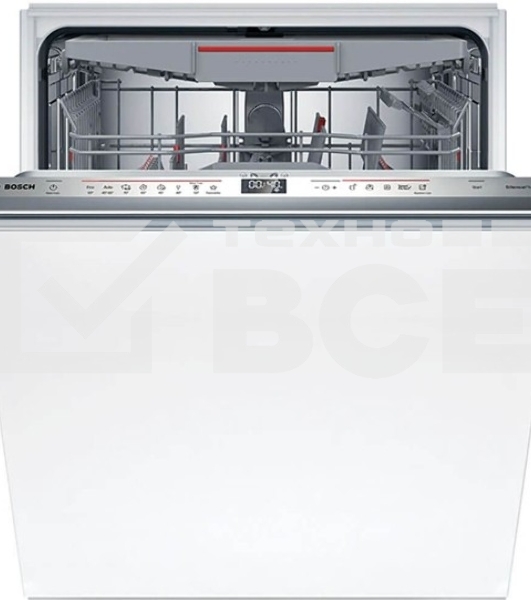 Встраиваемая посудомоечная машина Bosch Serie 6 SMV6ECX08E, 60см.,EcoSilence Drive,HygienePlus,14 комплектов,7программ,TimeLight,