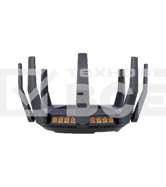 Роутер ASUS RT-AX89X, 802.11b/g/n/ac/ax, до 1148+4804 бит/c, 2,4 + 5 гГц, 8 антенны, USB, GBT LAN