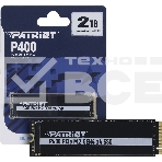 Накопитель SSD Patriot P400, 2Tb, PCIe 4.0 x4, M.2 2280, NVMe, R/W 7000/4800, с радиатором, фото9