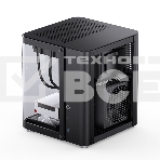Корпус без блока питания Корпус JONSBO TK-1 Black 2.0 MATX без БП, mini-ITX, micro-ATX, черный, фото 1