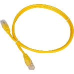 Патч-корд LANMASTER TWT-45-45-0.3-YL UTP RJ-45 вил.-вилка RJ-45 cat.5e 0.3м желтый ПВХ (уп.:1шт), фото 1