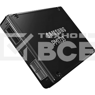 Накопитель SSD Samsung PM1733a, 1.92Tb, U.2, NVMe, R/W 7500/2500