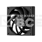 Кулер для ПК PCCooler F5R120 BK 3IN1 черный (120x120x25mm, 4-pin PWM, 46CFM, 26.88dBA, 1800RPM, 3pcs), фото3