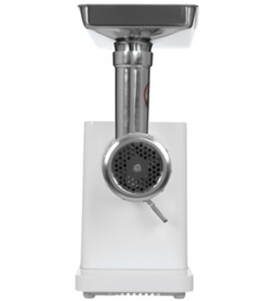 Мясорубка электрическая Haier HG-700 белый, 1900 Вт, 3.0 кг/мин, реверс, защита от перегрузки, металлический лоток, насадки - 5