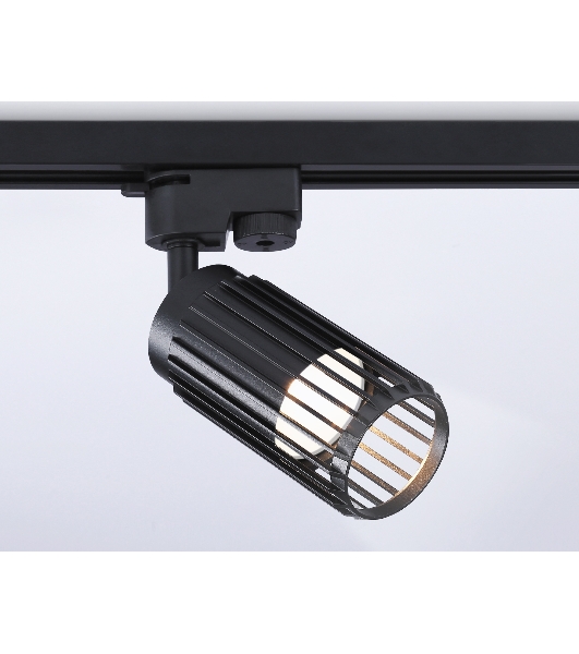 Трековый однофазный светильник Ambrella light GL5158 BK черный GU10 D60*120