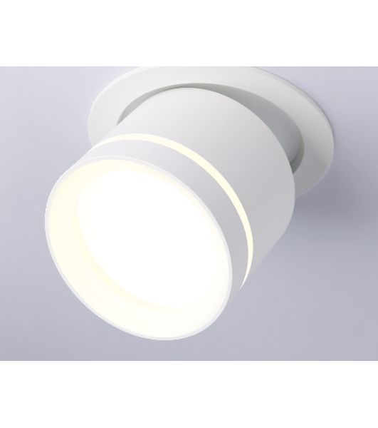 Светильник Ambrella light TA1431 SWH/FR белый песок/белый матовый GX53 D85*95