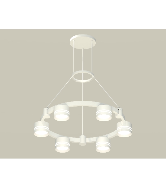 Светильник Ambrella light XR92031203/6 SWH/FR белый песок/белый матовый GX53 (A9203, C9231, N8477)