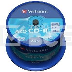 Диск CD-R Verbatim 700Mb 48x Cake Box (50шт) (43343), фото 1