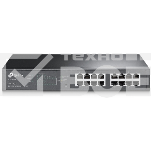 Коммутатор TP-LINK SMB TL-SG1016PE Easy Smart гигабитный 16-портовый коммутатор с 8 портами PoE+