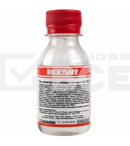 Лак электроизоляционный Rexant, KO-921, 100 мл, флакон