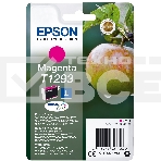 Картридж струйный Epson T1293 (C13T12934012/C13T12934011/C13T12934010) пурпурный (7 мл) для SX420/425/525WD/B42WD/BX320FW, фото 1