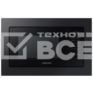 Микроволновая печь Samsung MS20A7013AB/BW черный (встраиваемая)