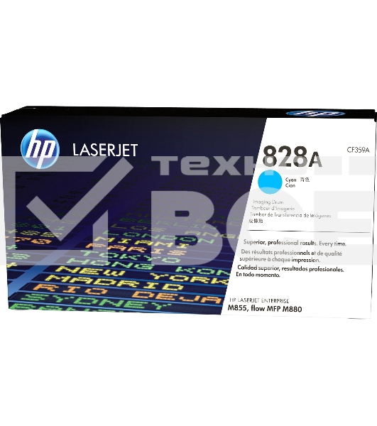 Фотобарабан HP 828A Cyan (CF359A) голубой, 30000 стр, для Color LaserJet Enterprise M855/M880/828A