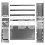 Мангал облегченный с ребрами жесткости 500x300x500 мм, Россия Camping Palisad, фото2