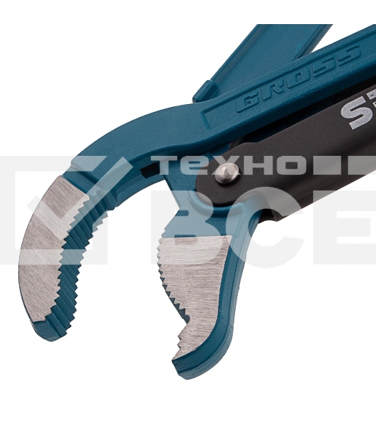 Ключ GROSS 15616 трубный рычажный №4 3'' цельнокованый crv тип - ''s''