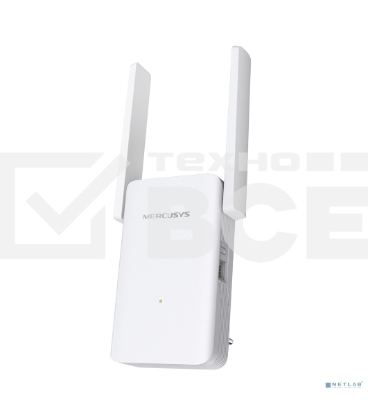 Повторитель беспроводного сигнала Mercusys ME70X AX1800 10/100/1000 белый (упак.:1шт)