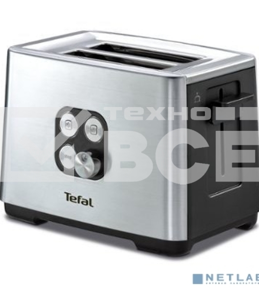 Тостер Tefal TT420D30 серебристый