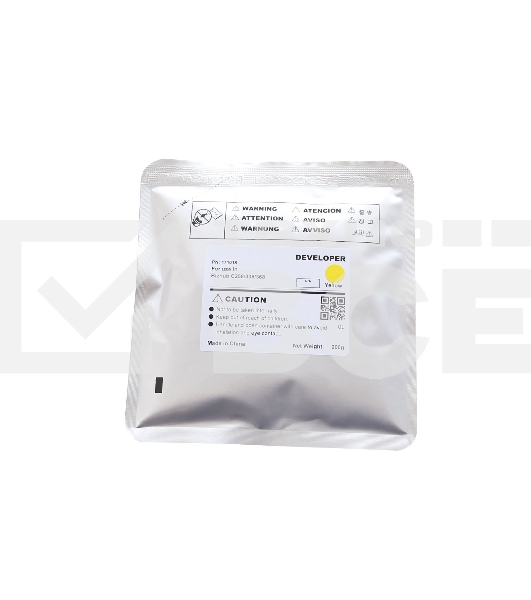 Девелопер CET для KONICA MINOLTA Bizhub C258/C308/C368 Yellow, 200г, 600000 стр.