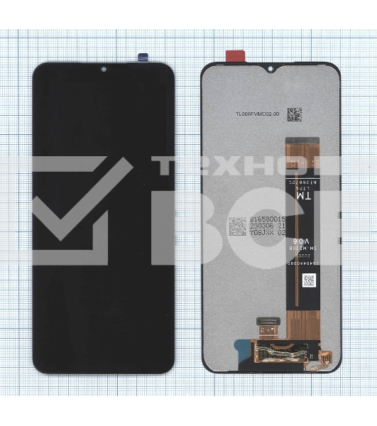 Дисплей для Samsung Galaxy M23 5G SM-M236B, Galaxy A13 A135F, Galaxy M33 5G M336 черный GH82-28487A
