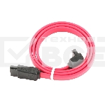 Кабель интерфейсный SATA Cablexpert CC-SATA-DATA90-N, Sata3 7pin / 7pin угловой, медн.проводник, 50см, пакет, фото2