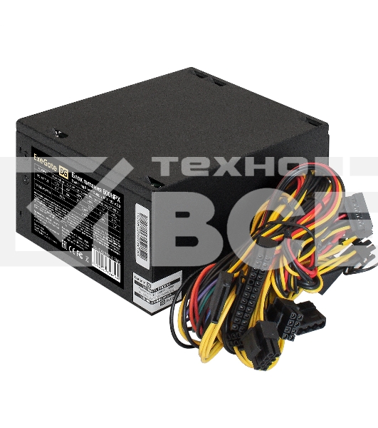 Блок питания Exegate 600NPX (EX221643RUS), 600Вт, 120мм, черный