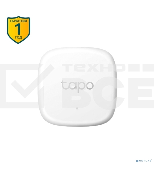 Умный датчик температуры и влажности TP-Link Tapo T310, 868 МГц, питание от батарейки CR2450