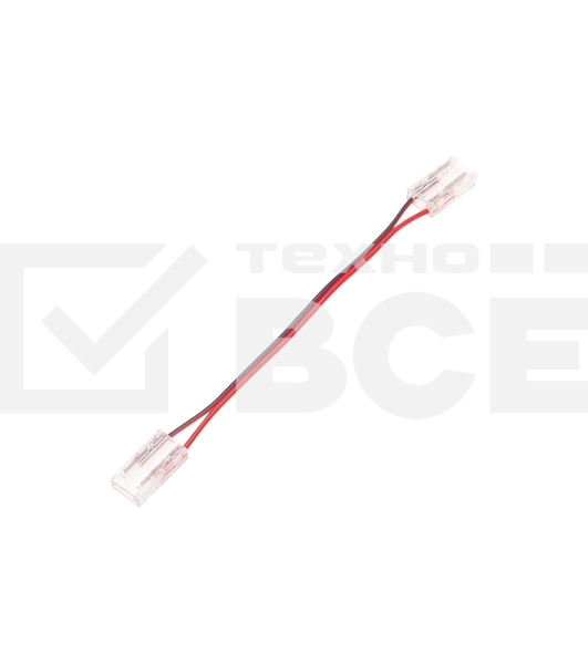 Коннектор I-образный Rexant гибкий для одноцветной светодиодной ленты COB 8мм