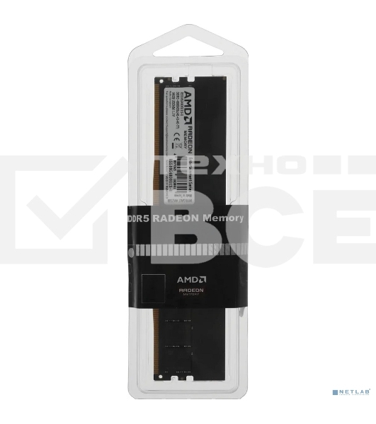 Оперативная память AMD Radeon R5, DDR5, 16GB (1x16GB), 4800MHz, CL40, DIMM