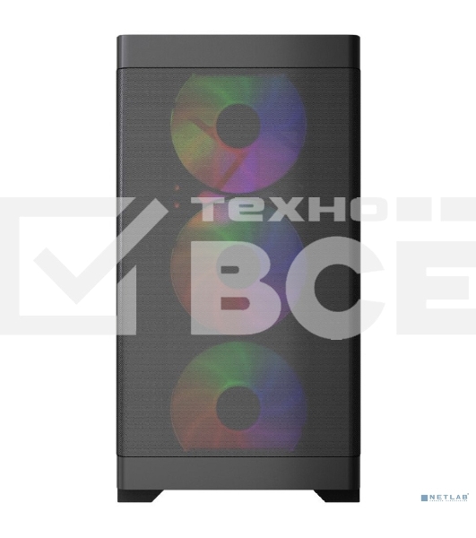 Корпус PowerCase Mistral Micro A13B, Micro-Tower, чёрный