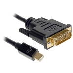 Кабель mDP-DVI Cablexpert CC-mDPM-DVIM-6, 20M/25M, 1.8м, черный, позол.разъемы, пакет, фото4