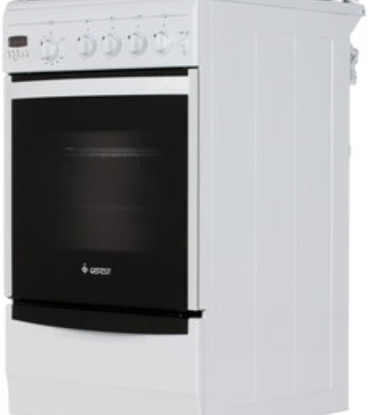 Плита газовая Gefest ПГ 5100-04 белый, конфорок 4 шт, духовка 52 л, 50 см x 85 см x 58.5 см