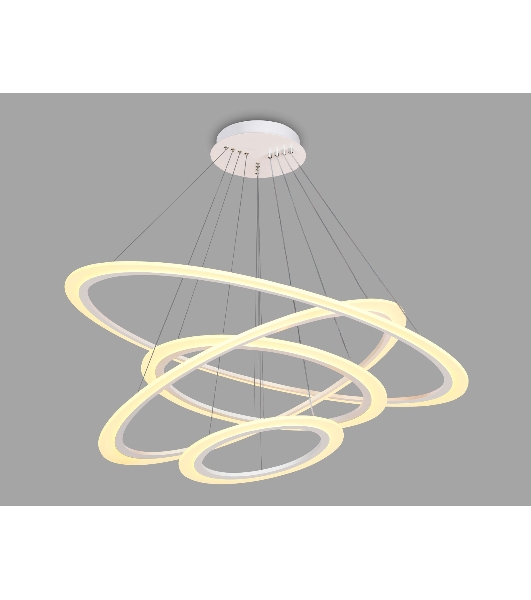 Светильник Ambrella light FA4363/4 WH белый 235W 3000K/4200K/6400K D1000*870 (ПДУ РАДИО 2.4G)