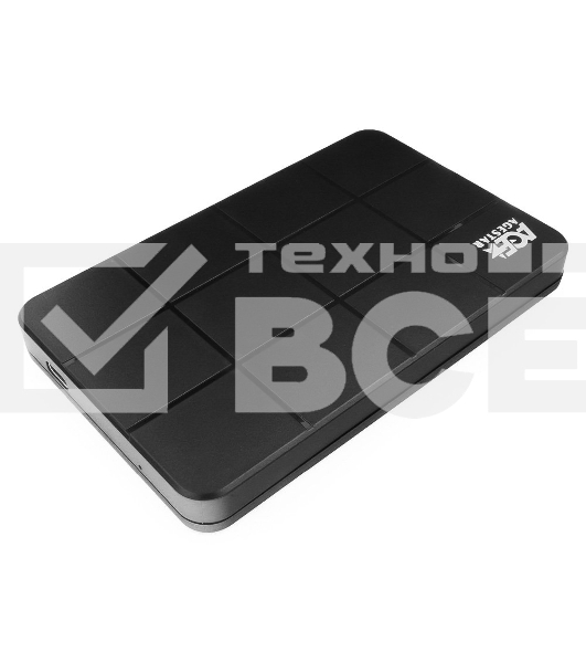 Внешний корпус для HDD AgeStar 3UB2P1 SATA III пластик черный 2.5