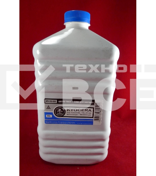 Тонер Kyocera TK-3130, FS-4200DN/4300DN, M3550idn/M3560idn (кан. 650г) B&W Premium (Tomoegawa) фас Россия