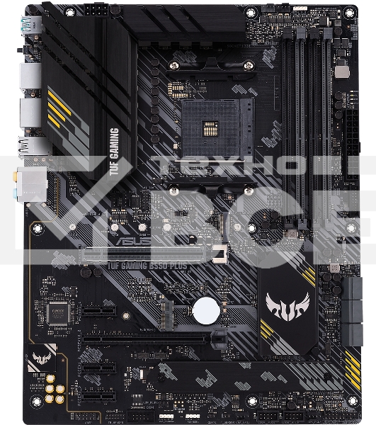 Материнская плата ASUS TUF GAMING B550-PLUS, AM4, AMD B550, 4xDDR4, 6xSATA, 2xM.2, 1xPCIe 4.0 x16, 1xPCIe 3.0 x16, 3xPCIe x1, 1xHDMI, 1xDP, 1x 2.5Gb LAN, 4xUSB-A 3.2 Gen 1, 1xUSB-A 3.2 Gen 2, 2xUSB-A 2.0, 1xUSB-C 3.2 Gen 2, 5x3.5 мм, 7.1, ATX