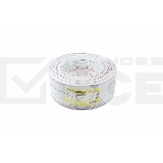 Кабель коаксиальный PROconnect SAT 50 M, CCS/Al/Al, 75%, 75 Ом, бухта 100 м, белый, фото2