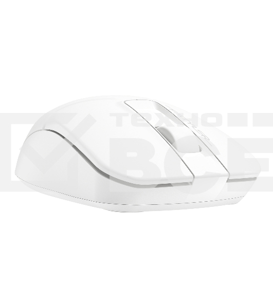 Мышь беспроводная A4Tech Fstyler FG12 белый, 1200 dpi, радиоканал, USB, кнопки - 3