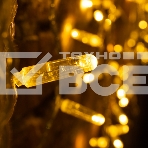 Гирлянда светодиодная «Дождь» 2x0,8 м, эффект мерцания, прозрачный провод, 230 В, диоды ТЕПЛЫЙ БЕЛЫЙ , фото3
