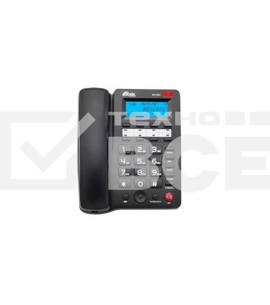Телефон проводной Ritmix RT-550 черный