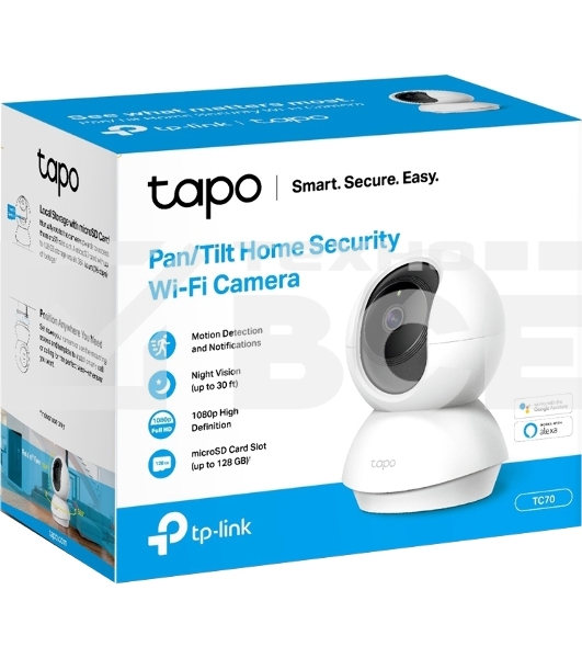 Домашняя поворотная Wi-Fi камера TP-Link TC70